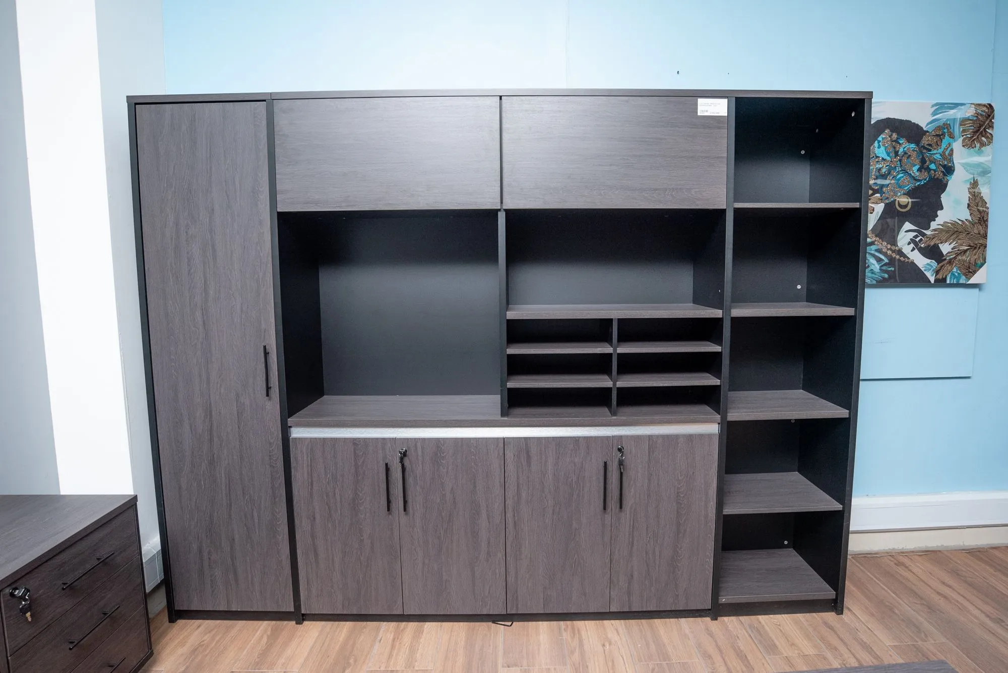 Executive Office Wall Cabinet