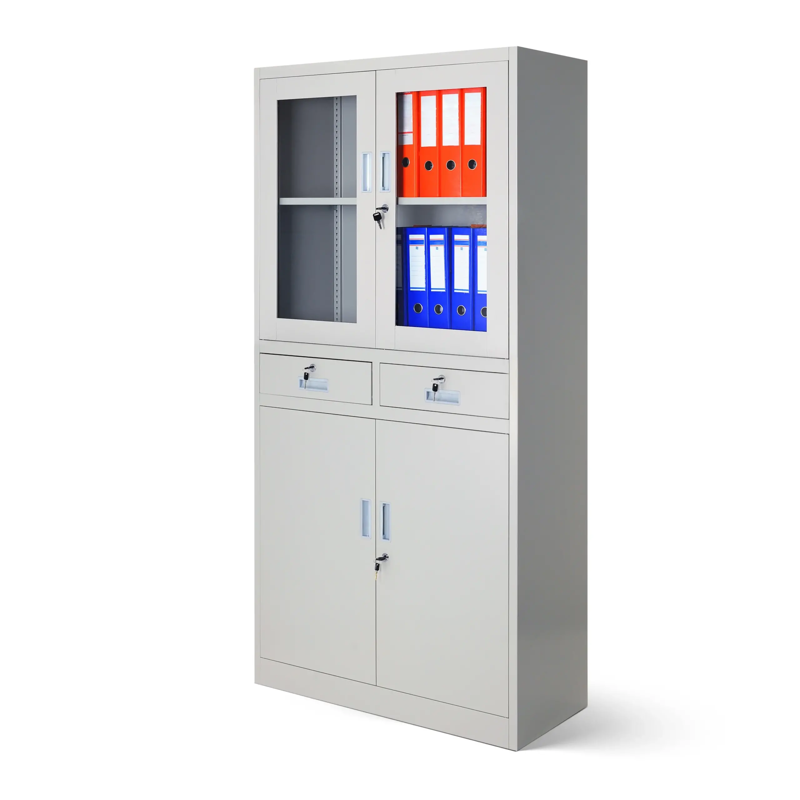 Half Glass Filing Cabinet