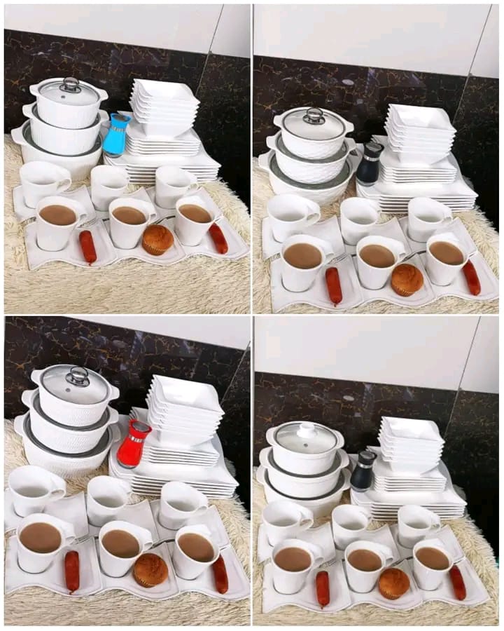 33 pcs wavy Dinner Set