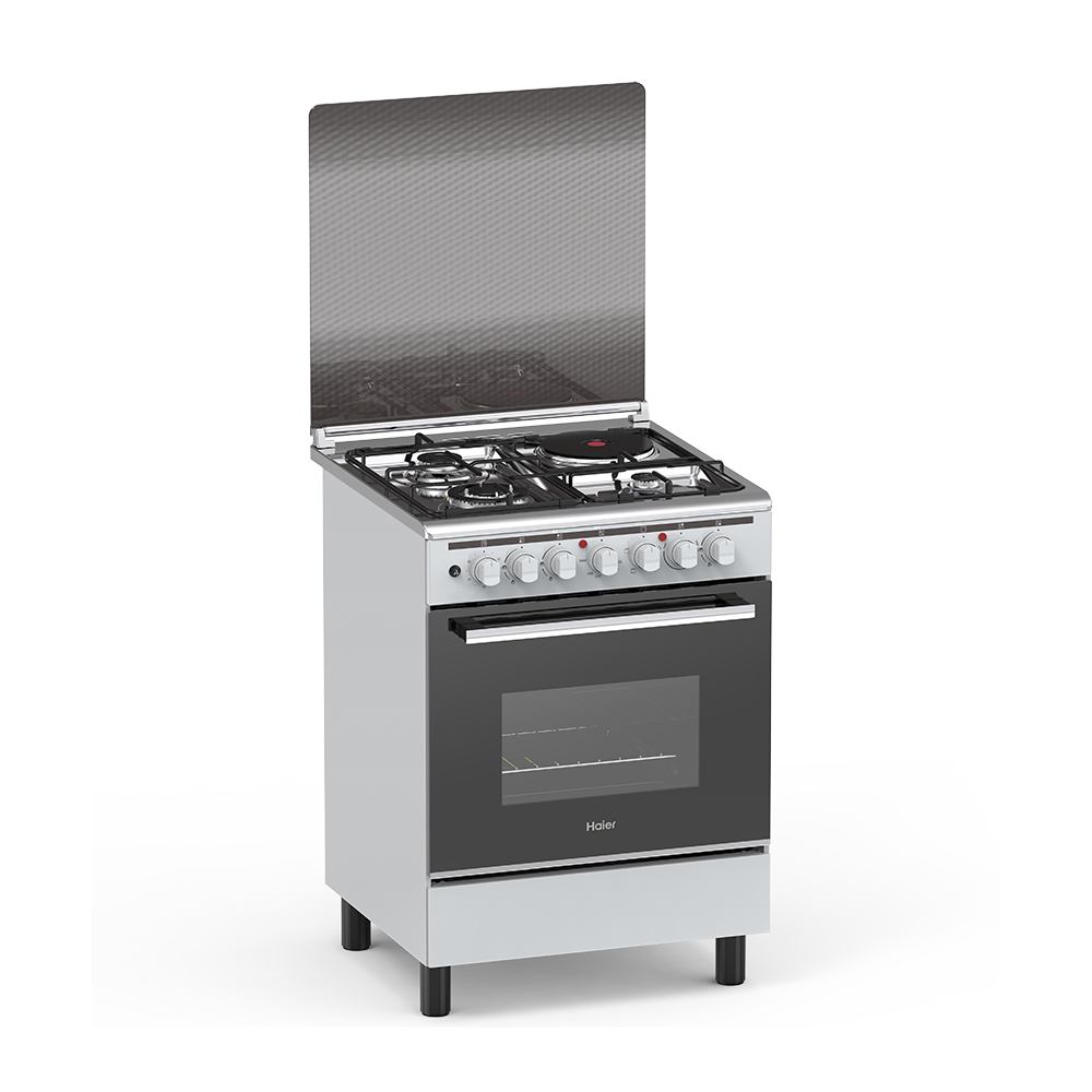 Haier 3Gas + 1Electric 60X60 Cooker with Electric Oven - HCR2031EES