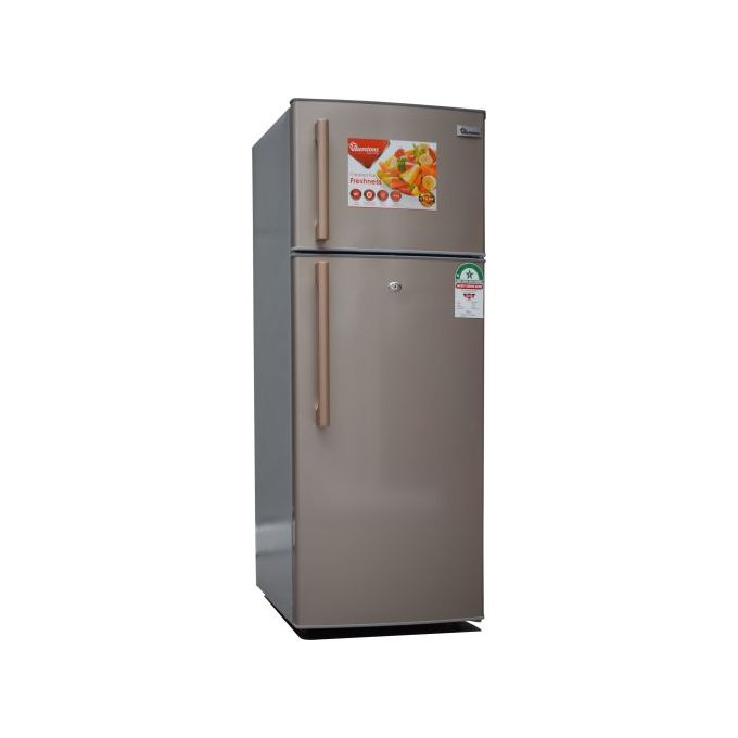 Ramtons RF|243- 213 Lts 2 Door Direct Cool Fridge, Champagne - Image 2
