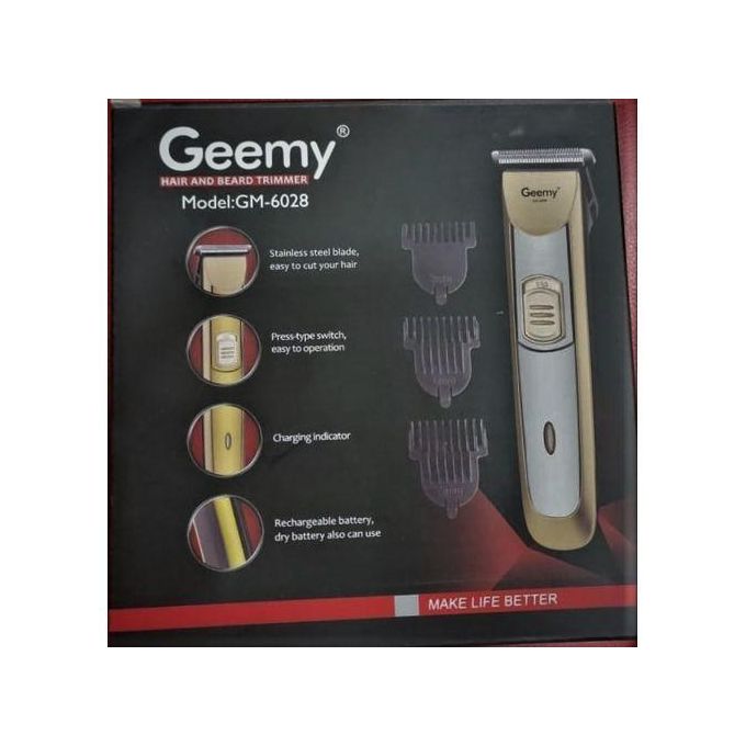Geemy Reachable Hair Trimmer/Clipper/Shaving Machine - Image 2
