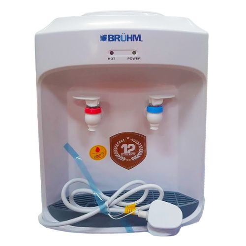 Bruhm BDT-HN567 Hot & Normal Tabletop Dispenser, White - Image 2