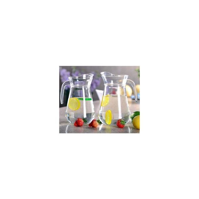 7Pcs Water Set -6 Glasses & 1 Jug - Image 2