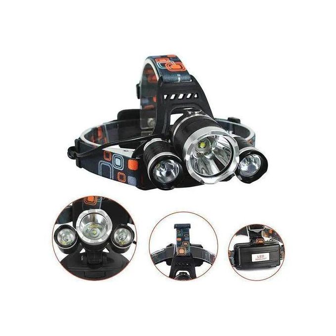 Versatile 3 Way LED Headlamp Flashlight for Outdoor Adventures