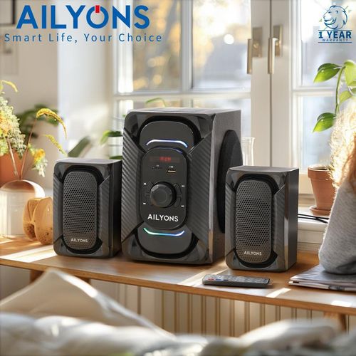 AILYONS ECS2401 2.1CH SubWoofer Home Theatrer Multi Media Speaker System, 1YR Warranty - Image 2