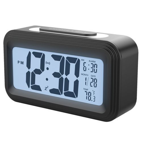 LED Digital Backlit Alarm Clock WithThermometre And Calender
