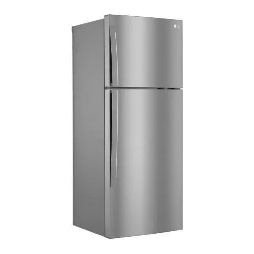 🔥LG No Frost Refrigerator 438 Litres Double Door Refrigerator Top Mounted Freezer Silver