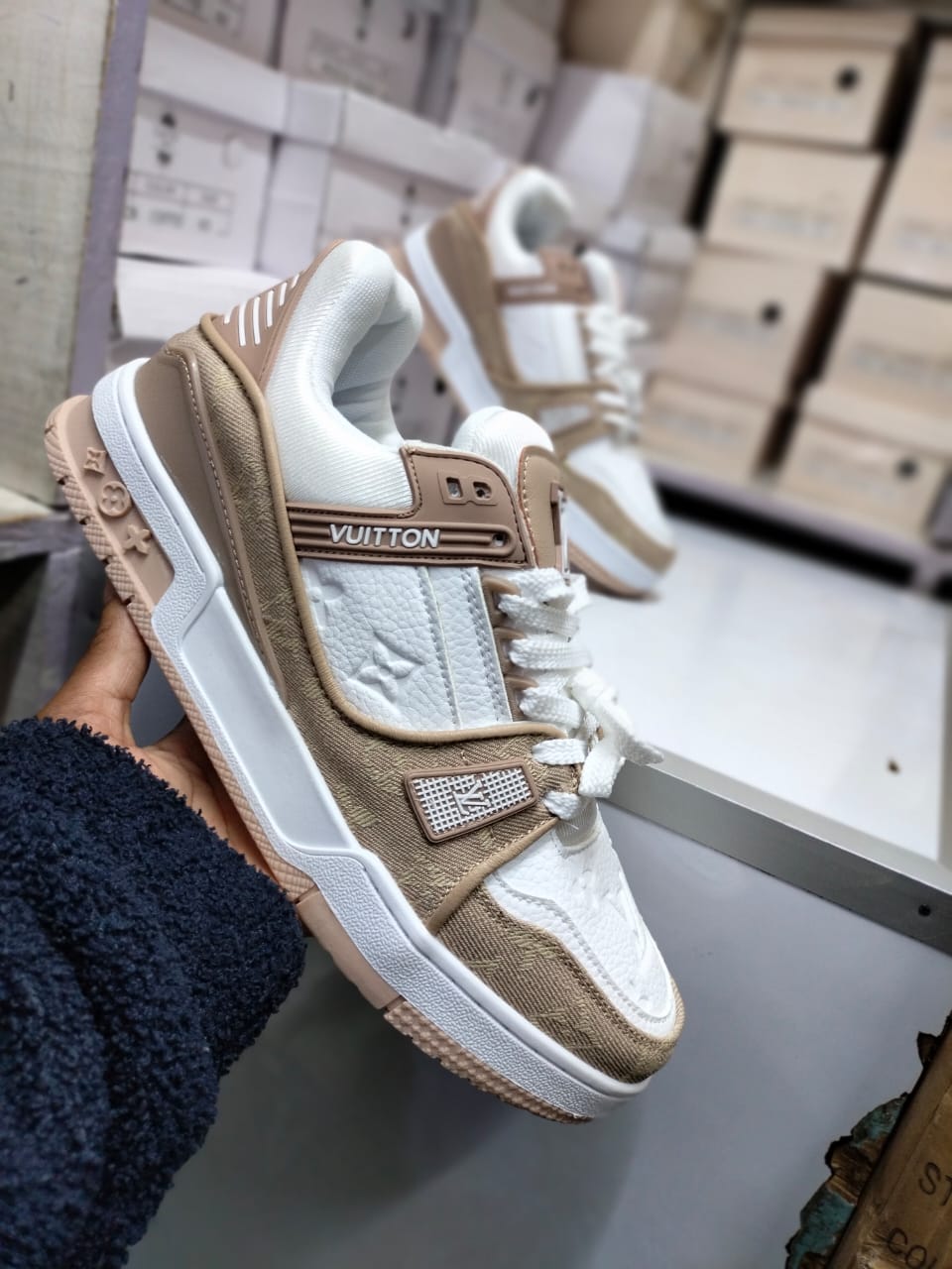 Lv trainers men Casual shoes sneakers