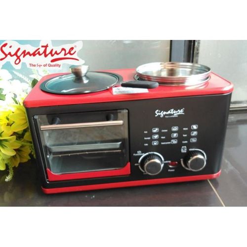 Signature 4 In 1 Multi Function Breakfast Maker Machine With An Oven - Image 2