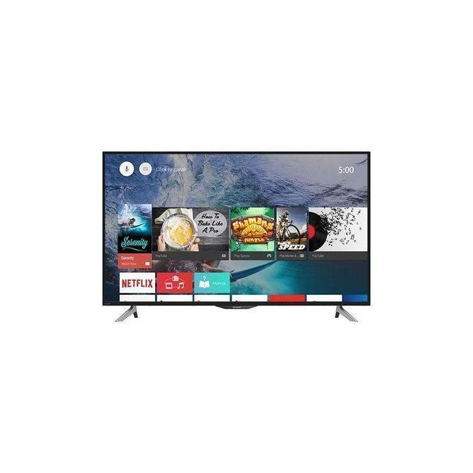 Skyworth 50G3A, 50" 4K UHD Frameless Smart Android TV – Black - Image 2
