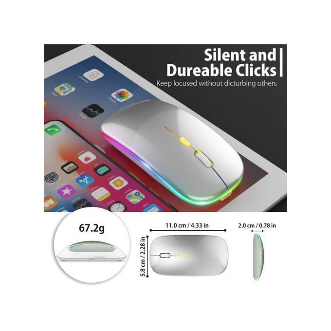 2.4G Rechargeable Wireless Mouse - Image 3