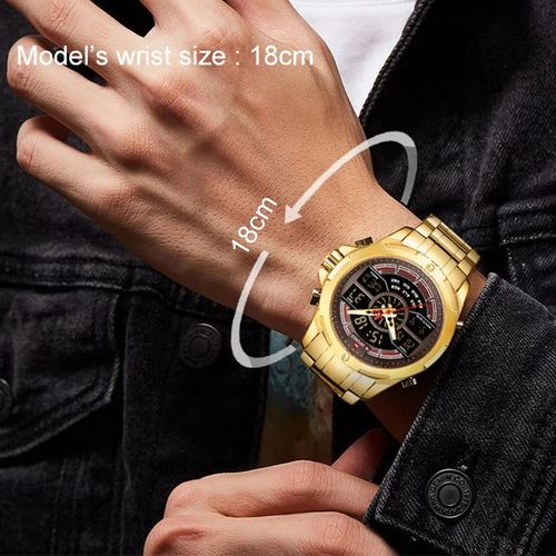Naviforce Fashion NAVIFORCE LED Watches Men Top Brand Luxury Wristwatch Nf9170 - Image 2