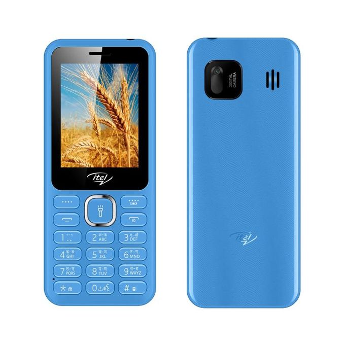 Itel 5027, 2.4" - Wireless FM - Dual SIM - 1200mAh - Blue (1YR WRTY) - Image 3