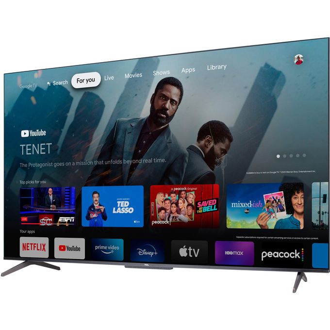 TCL 55C655 55 Inch UHD 4K QLED Gaming In Dolby Vision Smart TV (2024) Model - Black - Image 3