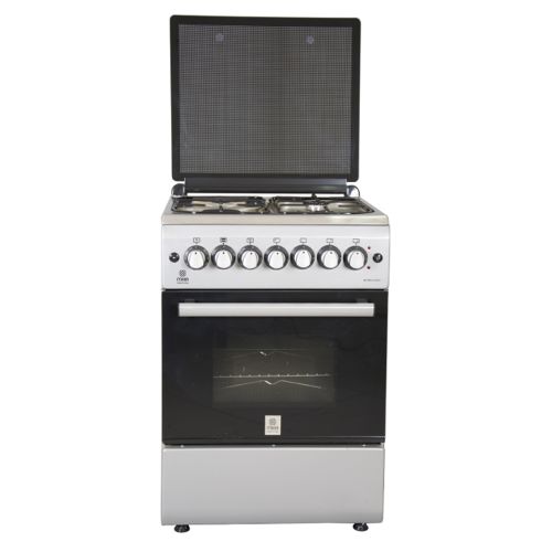 Mika MST60PU31SL | HC - 3 Gas Burners, 1 Hot Plate, Electric Oven