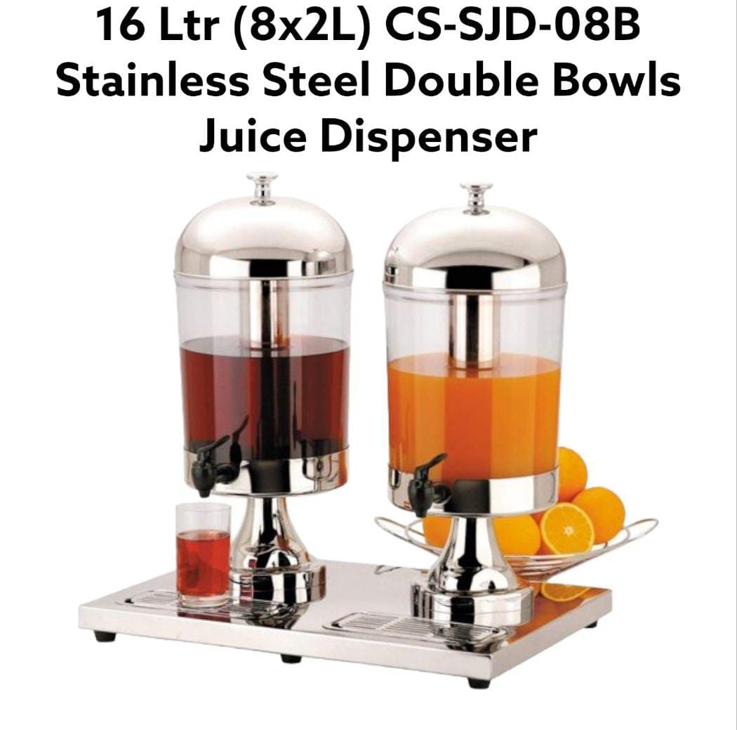 Stainless steel Double Juice Dispenser Premier - Image 2
