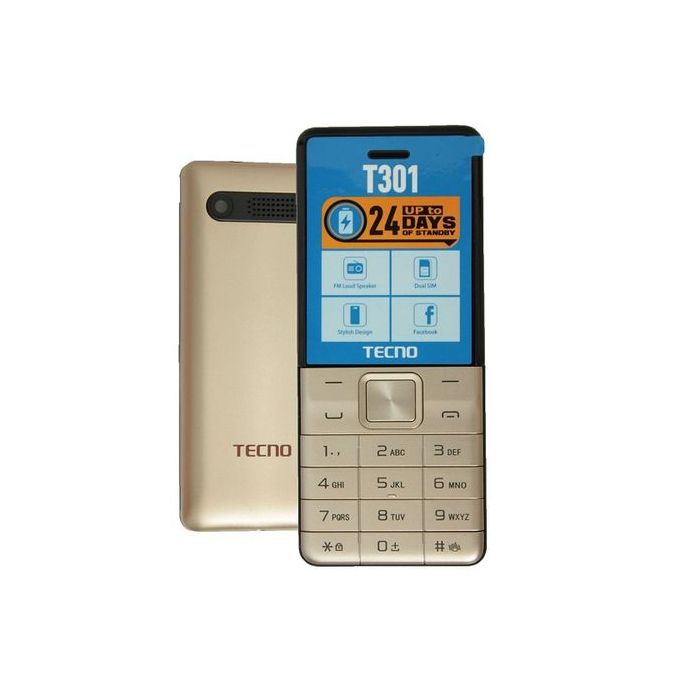 Tecno T301 1150mAh 4MB RAM 4MB ROM