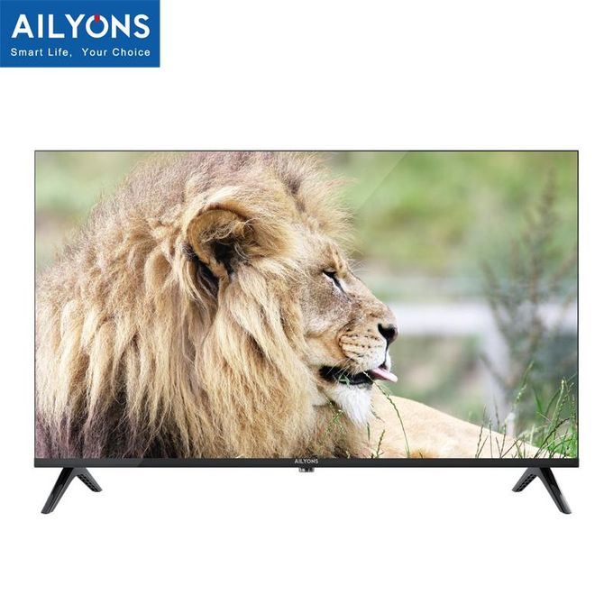 AILYONS LET3208W 32" FHD Frameless Digital LED TV Inbuilt Decoder DVB T2/S2 - USB-HDMI-VGA - Black , (1YR WRTY) - Image 2