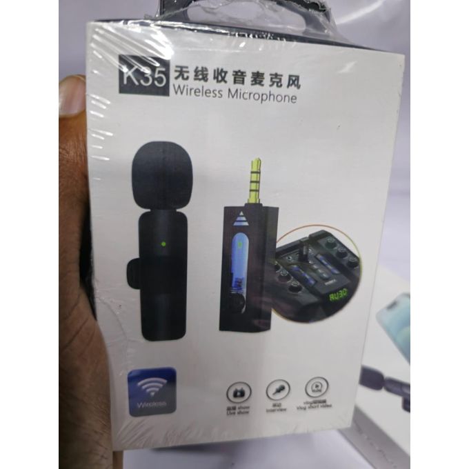 K35 Portable Wireless Lavalier Mic – High-Quality Sound for Vlogs, Conferences, and Videos - Image 4