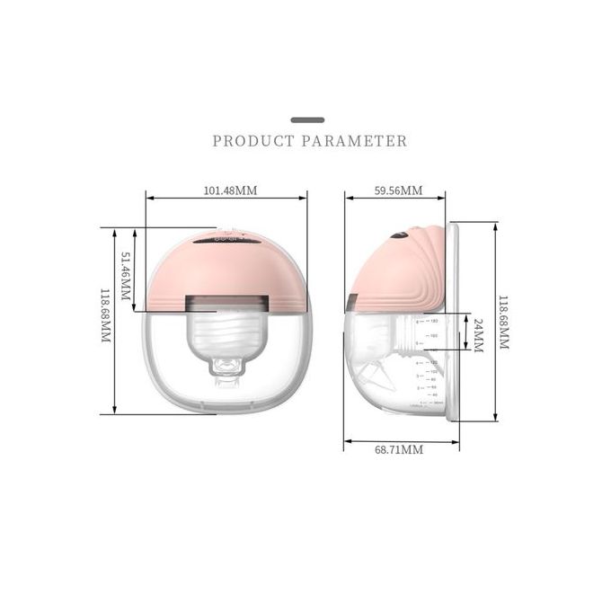 Wearable Breast Pump Breastfeeding,1Set,24mm,180ml - Image 2