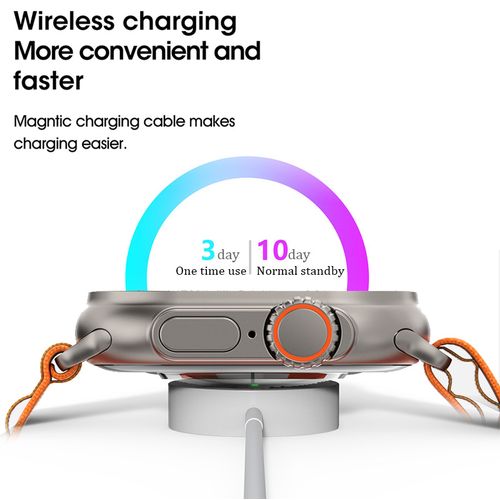 2023 S9 Ultra Smart Watch Ultra Series 8 HD Bluetooth Call, Sport Fitness, Wireless Charging - Image 2