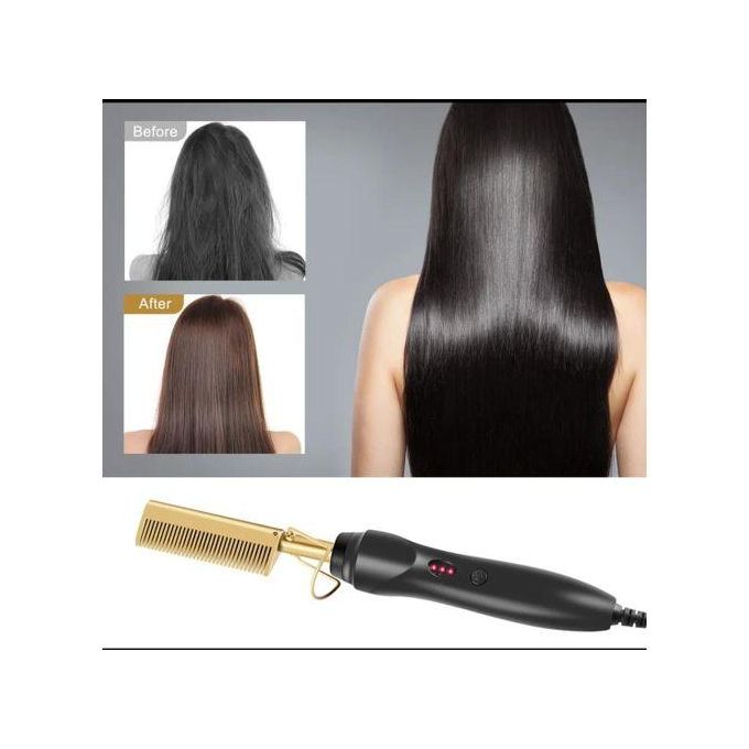 Hot Comb Electric Straight Comb Hair Curler Hair