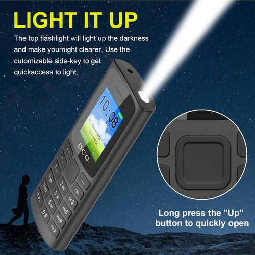 DCQ Q6 feature phone | Kabambe Dual Card, FM, Flashlight, 800MAH - Image 5