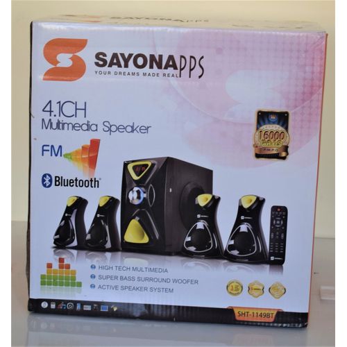 Sayona SHT-1149BT - 4.1 Channel Subwoofer - Image 2
