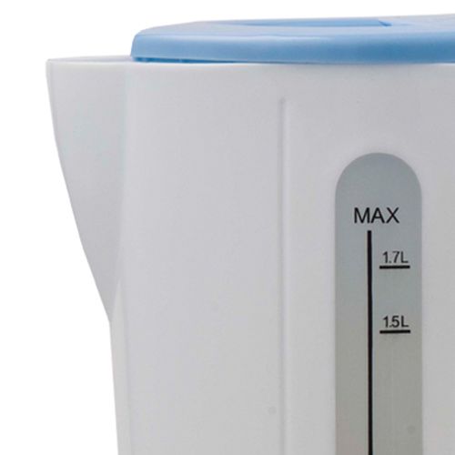 Ramtons RM|325- Cordless Kettle Aqua 1.7 Lts - White & Blue - Image 3