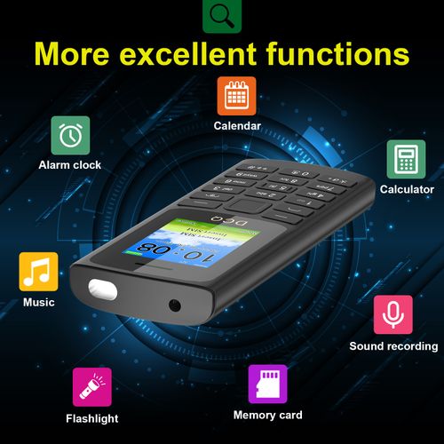 DCQ Q6 feature phone | Kabambe Dual Card, FM, Flashlight, 800MAH - Image 4