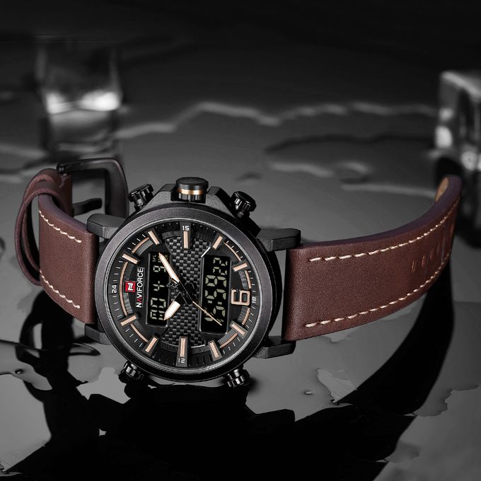 Naviforce Executive Men Watch - Brown - Image 2
