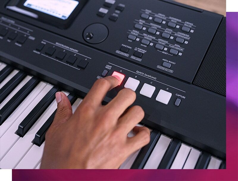 PSR-E473 61-Key Touch-Sensitive Portable Keyboard Yamaha - Image 3