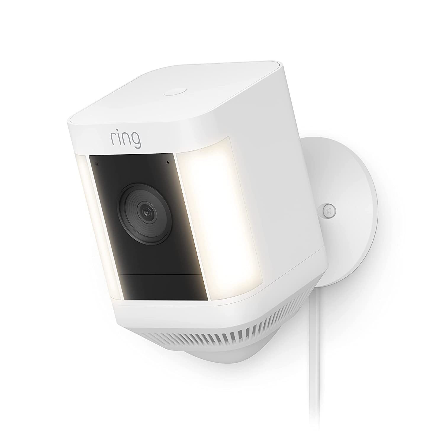 Ring Spotlight Cam Plus Battery - White