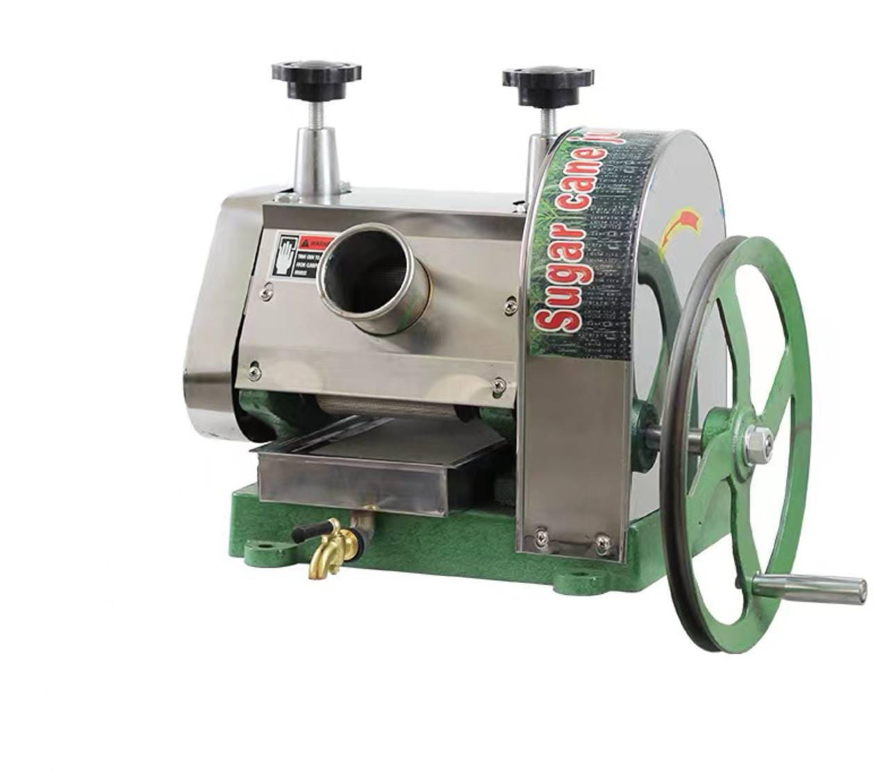 Manual Sugar Cane Juicer Machine Stainless Steel - Image 2