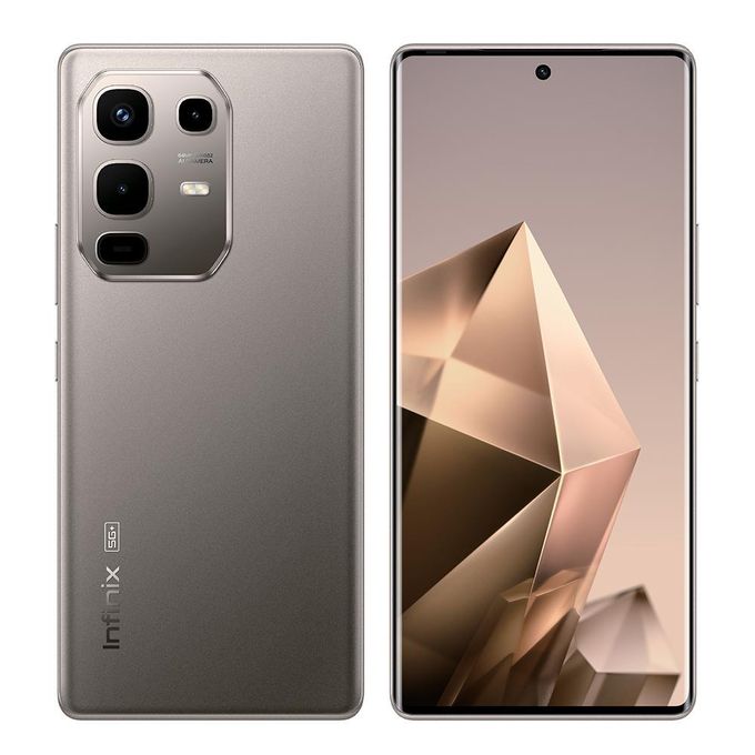 Infinix NOTE 50S 5G+ (X6870), 6.78", 256GB + 8GB RAM (Dual SIM), 5200mAh, Titanium Grey
