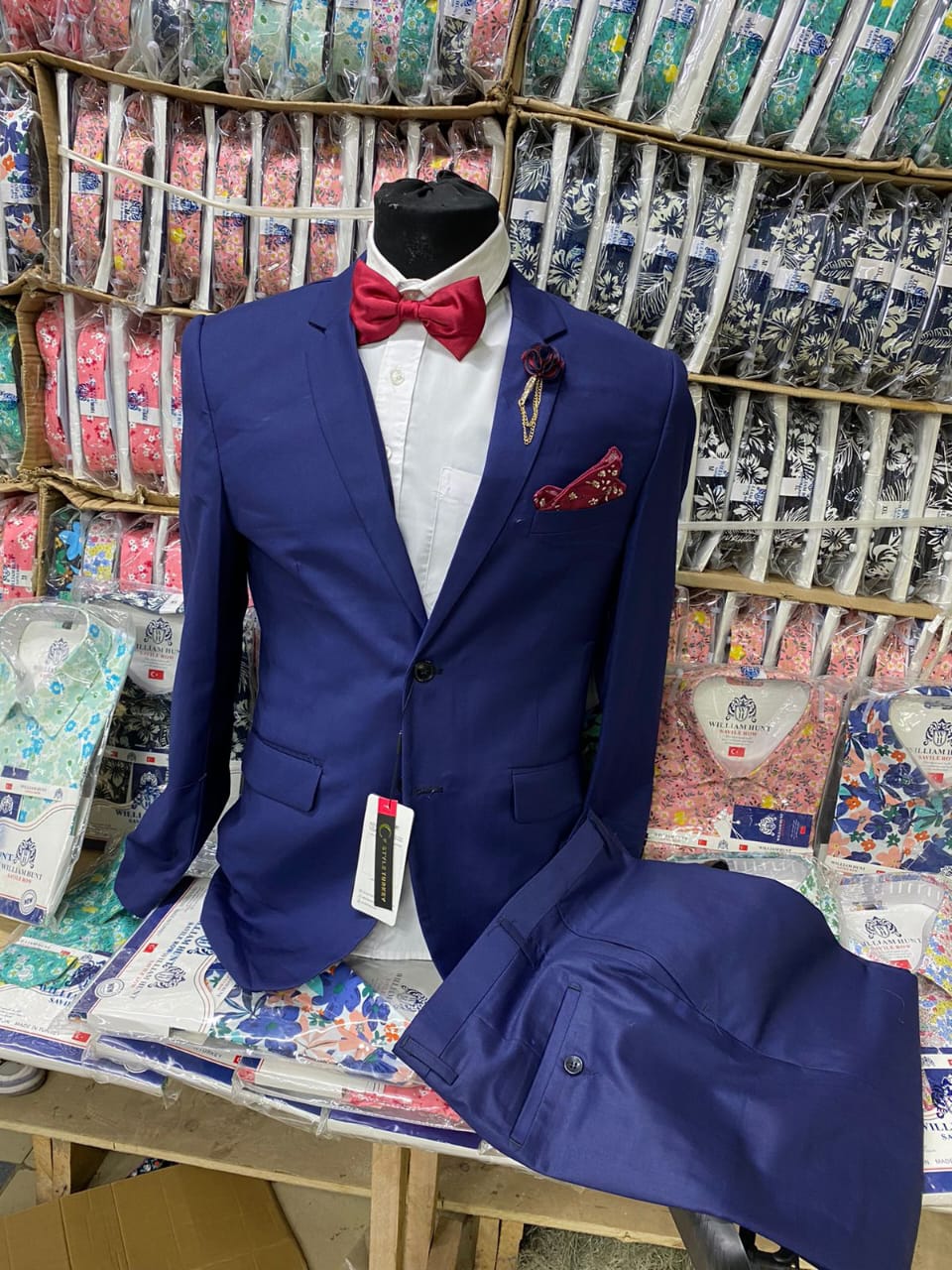Men suits for adults Navy Blue