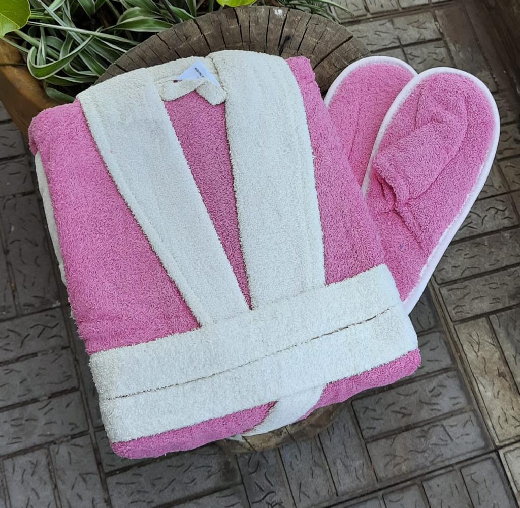 Cotton Absorbent Bathrobes. Medium Size - Image 2