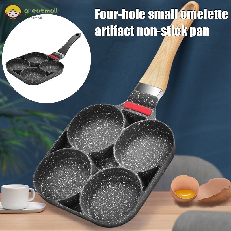 4 slot granite pan