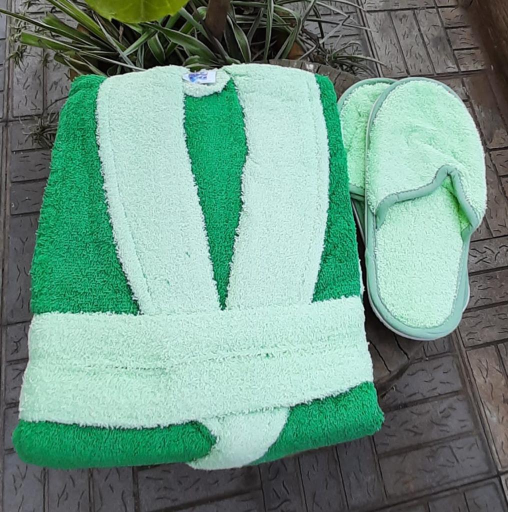 Cotton Absorbent Bathrobes. Medium Size