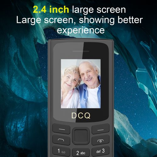 DCQ Q6 feature phone | Kabambe Dual Card, FM, Flashlight, 800MAH - Image 3