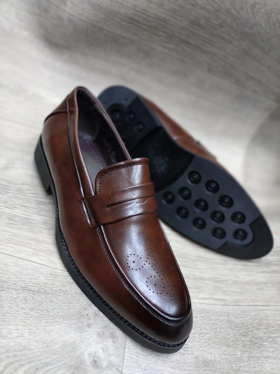 Men's Classic Black Leather shoes | Official Shoes | Empire shoes - Image 2