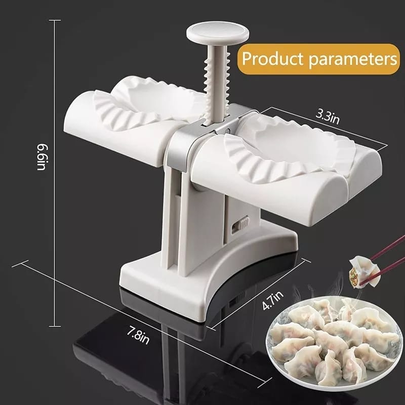 Fully Automatic Double Head Press Dumplings Machine - Image 5
