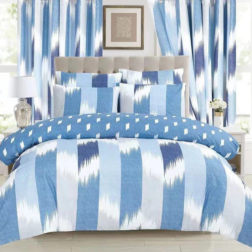 7pc Woolen Duvet With Curtains 003