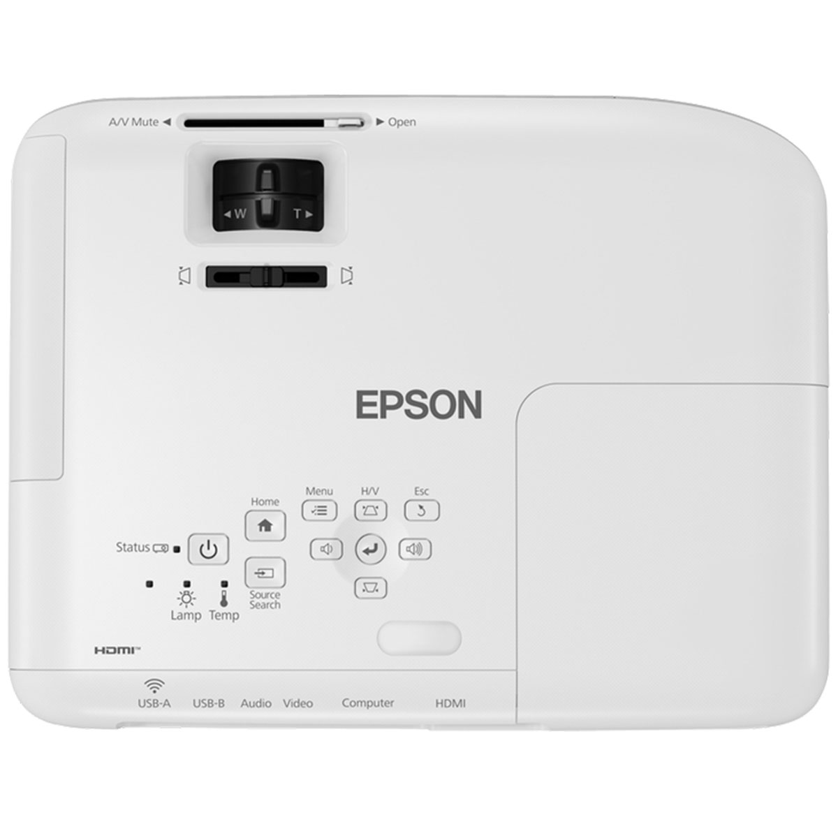 Epson EB-W06 3700 Lumens WXGA 3LCD Projector - Image 2