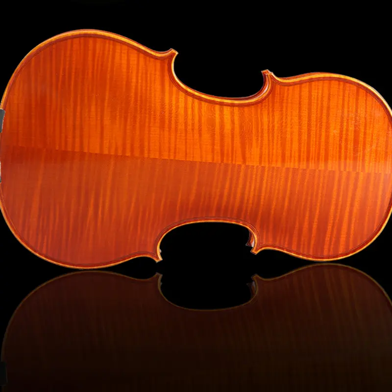 2 high professional performance grade 4/4 snake wood accessory flame maple violin - Image 4