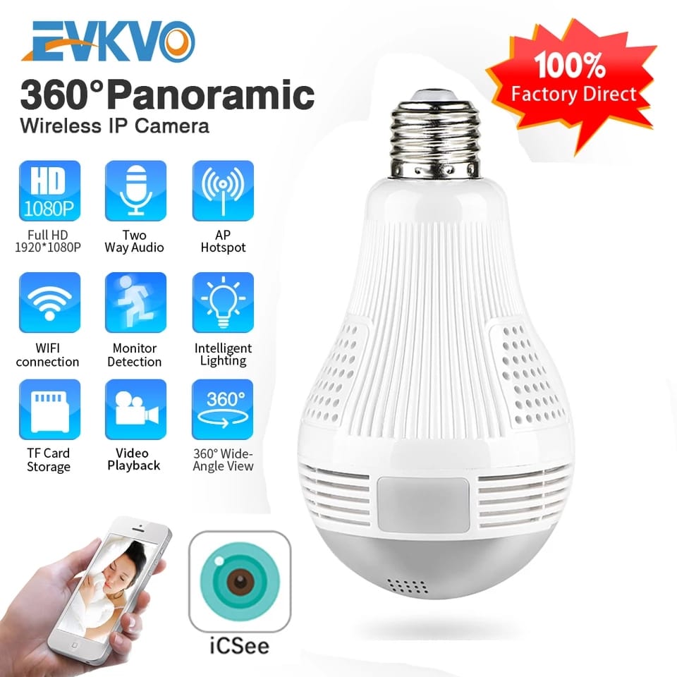 NANNY CAMERA WIFI BULB