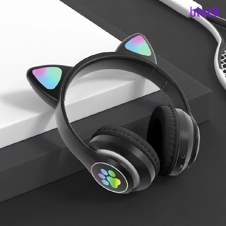 Cute Cat Ear Fashion LED headphones - Image 3