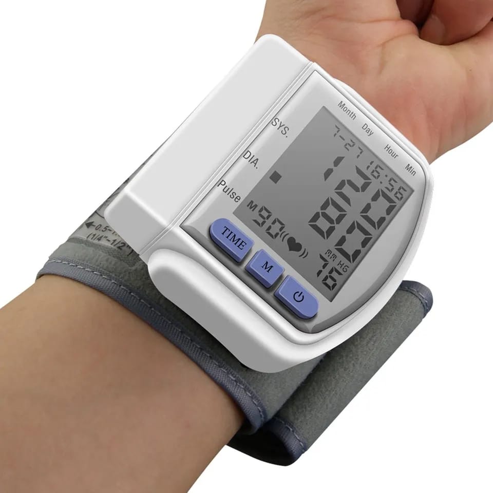 Wrist digital blood pressure machine