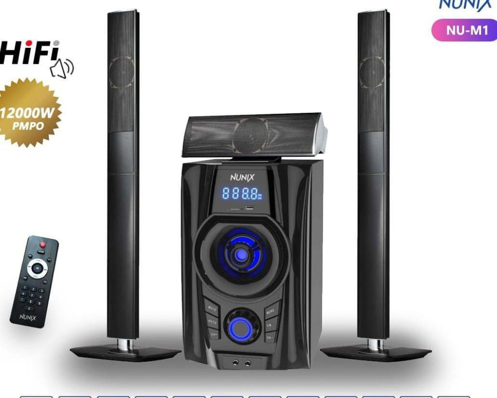 Nunix M1 3.1Ch MINI Home Theater System | M1 WOOFER - Image 2